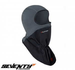 Cagoule nera Seventy modello SD-W2 - Polartherm - Nero, S/M