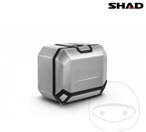 Caixa lateral direita (sidecase) - 47 litros alumínio Shade Terra TR47 - JM