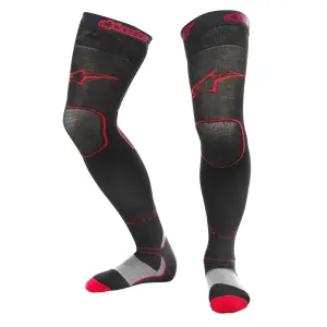 Calcetines largos MX Tech Layer - Negro, Rojo - Adulto - S/M - 34310224