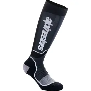 Calcetines MX Plus para Jóvenes - Negro, Blanco - Juvenil - M/L - 34310848