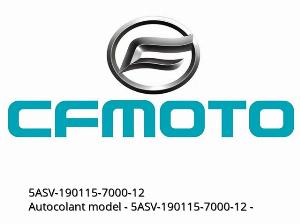 Calcomanía de modelo - 5ASV-190115-7000-12 - CFMOTO