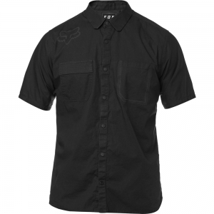 Camasa maneca scurta casual Redplate Flexair [Negru]: Mărime - S