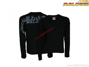 Camiseta casual (tamanho S / 4115281.B3) - preta - Malossi