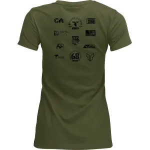 Camiseta de mujer con parches - Adulto - M - 30314335