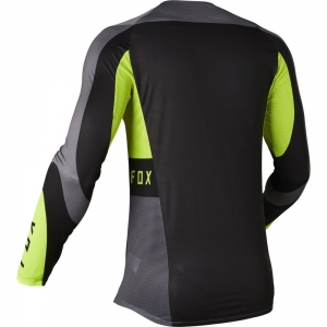 CAMISETA FLEXAIR MIRER [NEGRO/AMARILLO]: Talla - XL