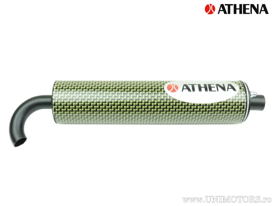 Capăt evacuare / toba Athena Kev, 60x250mm, 20 mm prindere - Athena
