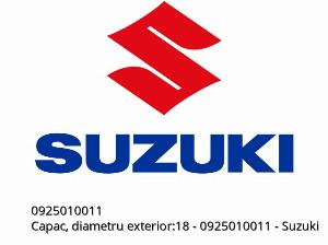 Capac, diametru exterior:18 - 0925010011 - Suzuki