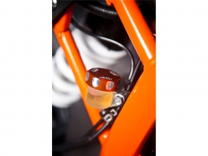 Capac portocaliu rezervor frana spate KTM 125 Duke / 200 Duke / 200 Duke R / 390 Duke ABS / RC 125 / RC 390 / Enduro 690 R - KTM