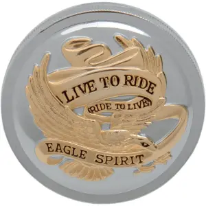 Capac rezervor "Live to Ride" - Crom, Auriu - DS390147