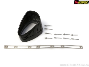Capac toba esapament - model: EC308 - material: fibra de carbon - Akrapovič