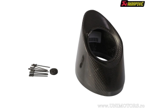 Capac toba esapament - model: EC49 - material: fibra de carbon - Akrapovič