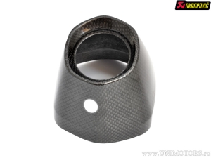 Capac toba esapament - model: EC88 - material: fibra de carbon - Akrapovič