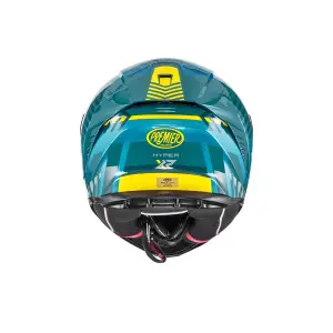 Capacete Hyper XR - Gloss, Amarelo, Azul - Adulto - 2XL - 010116584