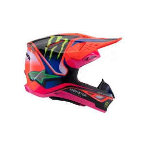 Capacete Supertech M10 Deegan MIPS® - Laranja, Rosa, Violeta - Adulto - S - 01108675