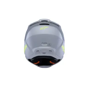 Capacete Youth SM3 Radium - Preto, Cinza, Amarelo - Juvenil - M - 01111663