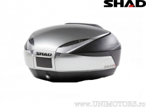 Capaciteit achterkoffer SHAD SH48 met titanium handvat - Shad
