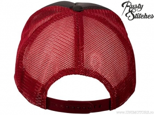 Cappello casual Rusty Stitches Davy Grigio-Rosso (grigio-rosso) - Rusty Stitches