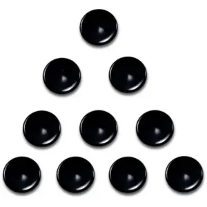 Capuchones para tornillos - Negro, Mate - 24020153