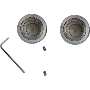 Capuchons d'axe - Chrome, Argent - 03090217