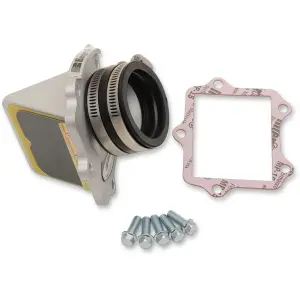 Carburetor Diaphragm Valve Rad - Black/Silver - Yamaha YZ 250 ('05-'24) / YZ 250 X ('16-'24) - Boyesen