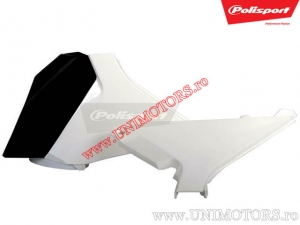 Carene laterale cutie filtru aer (albe / set) KTM EXC 125 / EXC 250 / EXC 300 / EXC 450ie / EXC 500ie ('12-'13) - Polisport