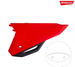 Carene laterale rosii Polisport - Honda CRF 450 R ('21) - JM
