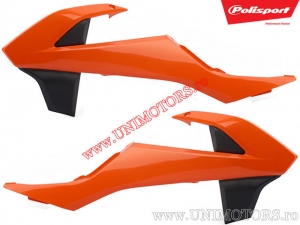 Carene radiator portocalii - KTM SX 65 ('16-'19) - Polisport