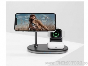 Caricatore wireless Mag Charge Multi 20W per Apple iPhone, AirPods e Watch - Hama