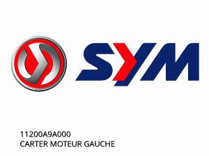 CARTER MOTEUR GAUCHE - 11200A9A000 - SYM