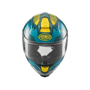 Cască Hyper XR - Gloss, Galben, Albastru - Adult - 2XL - 010116584