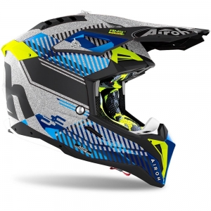 Casca Airoh Aviator 3 Wave argintiu lucios crom 2021: Mărime - L