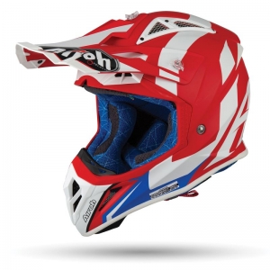 Casca Aviator 2.3 Bigger rosu mat Mărime - XL
