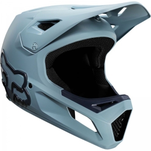 Casca copii MTB FOX - YTH RAMPAGE HELMET [LT BLU/NVY]: Mărime - YS