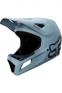 Casca copii MTB FOX - YTH RAMPAGE HELMET [LT BLU/NVY]: Mărime - YS