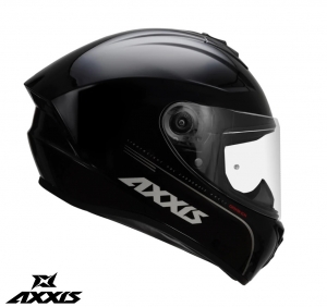 Casca integrala Axxis model Draken A11 negru lucios - Negru lucios, M (57/58cm)