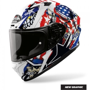 Casca integrala (full-face) Valor Uncle Sam mat: Mărime - XS