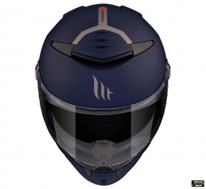 Casca integrala MT Thunder 4 SV A7 albastru mat (ochelari soare integrati) - Albastru mat, S (55/56cm)