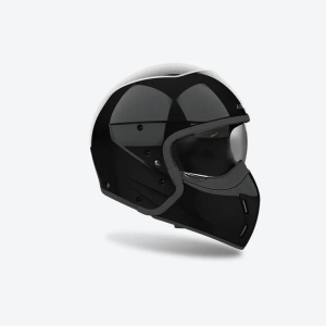 CASCA J110 COLOR BLACK GLITTER: Mărime - XL