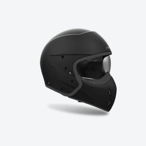 CASCA J110 COLOR BLACK MATT: Mărime - S