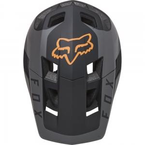 Casca MTB Dropframe Pro Sideswipe, CE [Negru/Auriu]: Mărime - M