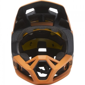 Casca MTB Proframe Tuk, CE [Negru/Auriu]: Mărime - XL