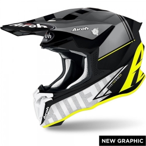 Casco Airoh Twist 2.0 Tech giallo opaco 2020: Taglia - 2X
