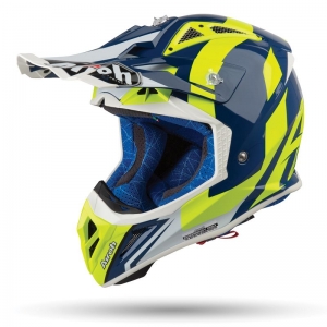 Casco Aviator 2.3 Bigger Blu Lucido: Taglia - XL