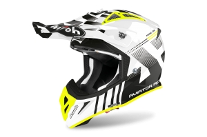 Casco Aviator Ace Nemesi blanco brillante: Tamaño - XL