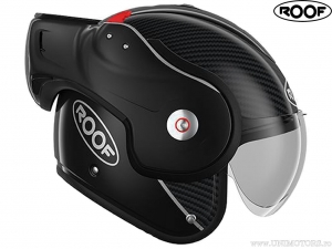 Casco da moto Roof Boxxer Carbon-Black (nero) - Roof