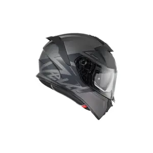 Casco Devil MN - Mate, Gris, Negro - Adulto - XS - 010118235