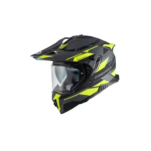 Casco Discovery EA - Amarillo, Mate, Negro - Adulto - M - 010118249