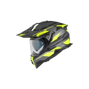 Casco Discovery EA - Amarillo, Mate, Negro - Adulto - M - 010118249