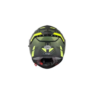 Casco Evoluzione PR - Amarillo Fluorescente, Negro - Adulto - S - 010118260