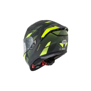 Casco Evoluzione PR - Giallo Fluorescente, Nero - Adulto - L - 010118262